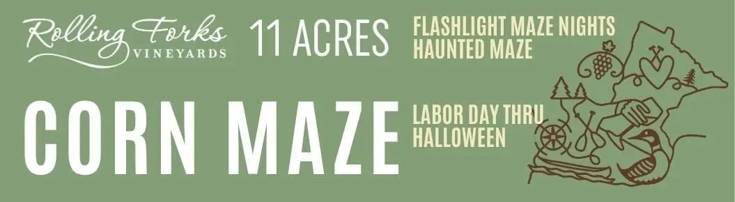 Corn Maze at Rolling Forks Vineyards Cover Photo