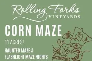 Corn Maze at Rolling Forks Vineyards