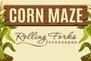 Corn Maze at Rolling Forks Vineyards
