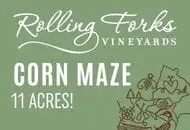Corn Maze at Rolling Forks Vineyards