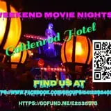 Goldenrod hotel Haunted halloween  display photo
