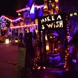 Goldenrod hotel Haunted halloween  display photo