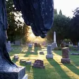 Black Angel - Oakland Cemetery photo