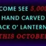 5,000 Hand Carved Jack O'Lanterns!