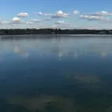 Blue Skies over Lake Ronkonkoma 