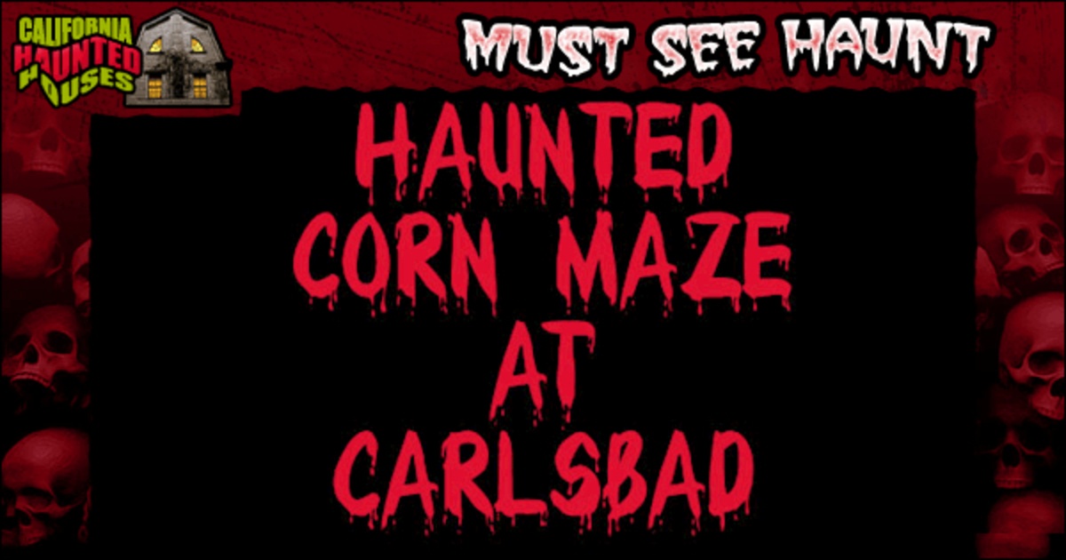 Haunted Corn Maze - Carlsbad Strawberry Company