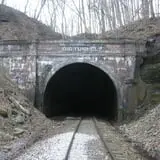 The entrance to the Tunnelton Tunnel!