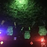 Night-time Haunted house