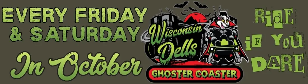 Wisconsin Dells Ghoster Coaster