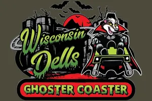 Wisconsin Dells Ghoster Coaster Logo
