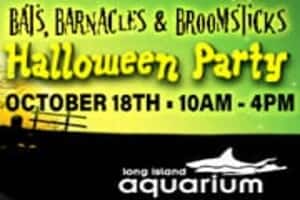 Bats, Barnacles & Broomsticks Halloween Party@ Long Island Aquarium