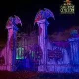 Oak Crest Cemetery Home Haunt Display photo