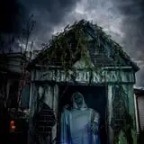 Oak Crest Cemetery Home Haunt Display photo