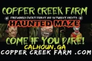 Haunted Corn Maze at Copper Creek