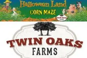 Halloween Land Corn Maze at Twin Oaks Farms