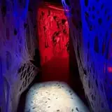 Entrance to the haunt