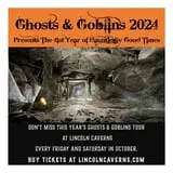 Ghosts and Goblins at Lincoln Caverns