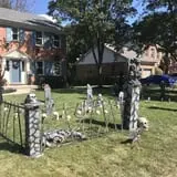 Stoneleigh Ln. Cemetery Display  photo