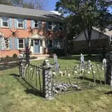 Stoneleigh Ln. Cemetery Display  photo