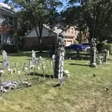 Stoneleigh Ln. Cemetery Display  photo
