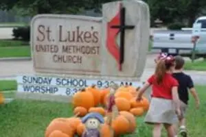 St. Luke's United Methodist Church Pumpkin Patch Logo