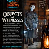 One of the many eerie objects in the museum.