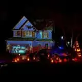 Birch Creek Haunted Manor Projection Show photo
