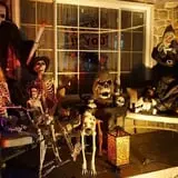 Haunted graveyard of 218 (Halloween Display for Viewing only) photo