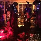 Haunted graveyard of 218 (Halloween Display for Viewing only) photo