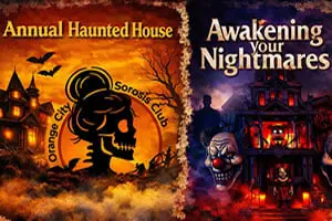 Orange City Sorosis Club's Annual Haunted House