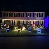 Lewis Halloween Light Show photo
