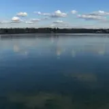 Blue Skies over Lake Ronkonkoma