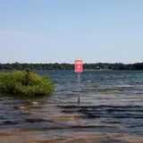 "Swimming Prohibited"