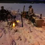 Night Time Campfire