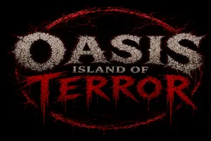 Oasis Island Of Terror Logo