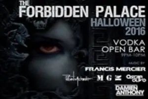 The Forbidden Palace Slate Halloween Party