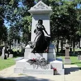 Flapper Ghost of Waldheim Cemetery photo