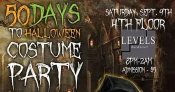 Kick Off the Season with the '50 Days to Halloween Costume Party' with Reaper's Revenge!