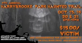 4th Annual Harrybrooke Park Haunted Trail Taking Place this October