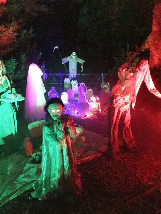 Check Out What's in Store this Halloween at the 611 Galway Lane Home Haunt! photo