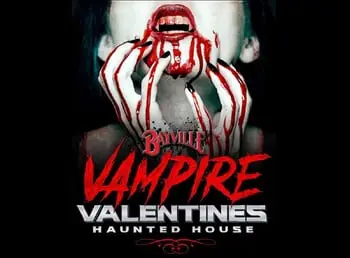 Terrifying Vampires and Vampire Brides Infest Bloodworth Haunted Mansion This Valentines at Bayville Scream Park