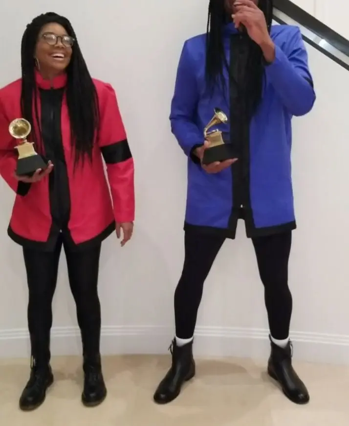 Girl You Know It's True: Gabrielle Union & Dwayne Wade went as iconic duo Milli Vanilli for Halloween.