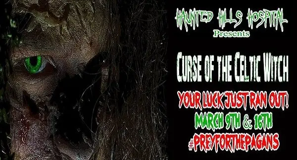 “Curse of the Celtic Witch” Coming to Haunted Hills Hospital this March photo