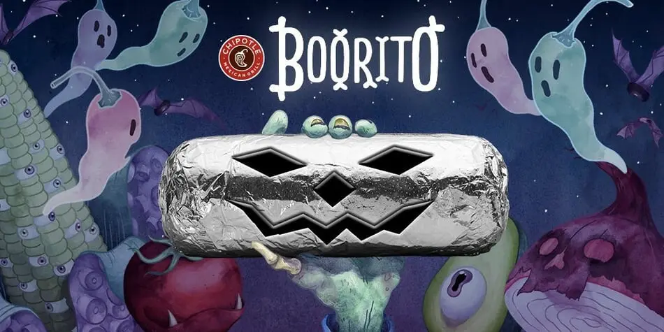 Chipotle Brings Back Booritos For Halloween photo