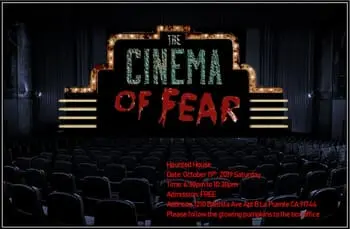 Find Out What's in Store this Halloween Season at The Cinema of Fear!