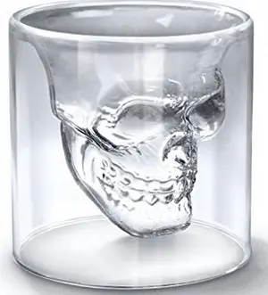 Skull-Molded Glasses - Amazon.com.