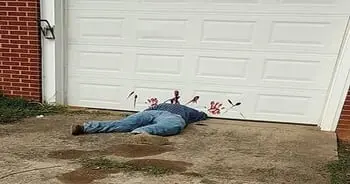 A Crime Scene? Or Halloween Decorations? Tennessee Residents Weren't So Sure
