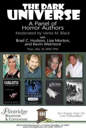 The Dark Universe: A Panel of Horror Authors