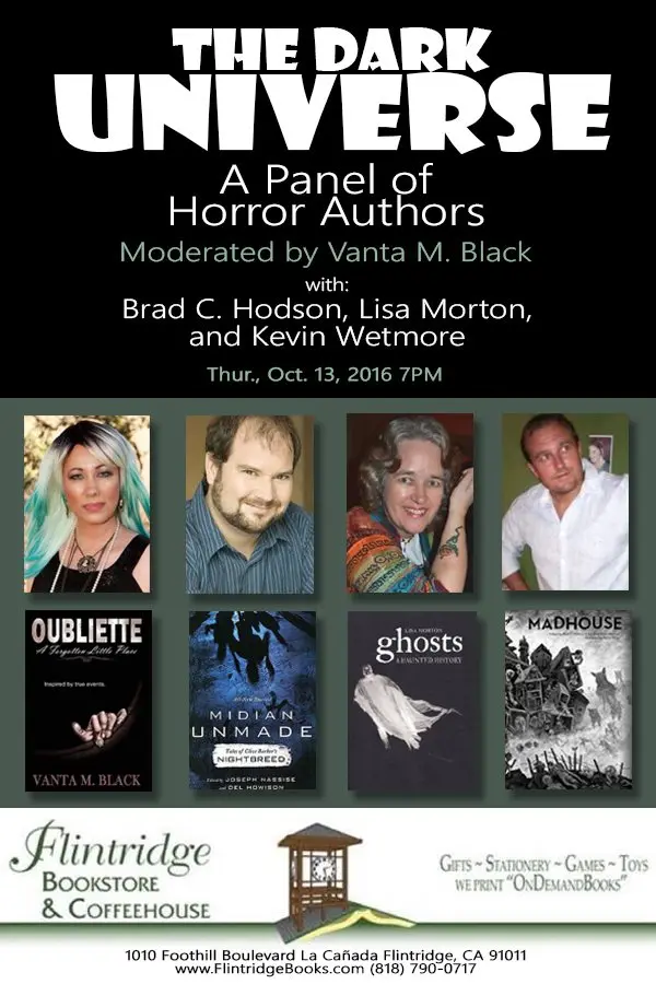 The Dark Universe: A Panel of Horror Authors