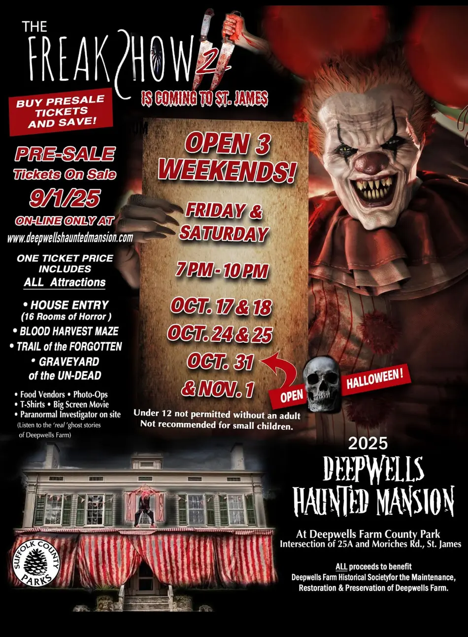 Freakshow 2 at Deepwells Haunted Mansion
